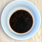 Teriyaki Sauce in a bowl reduced to a glaze